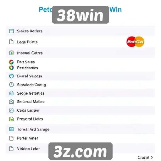 Métodos de pagamento aceitos no site 38win